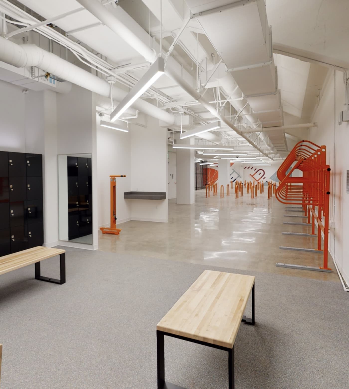 Bike storage at 45 Fremont