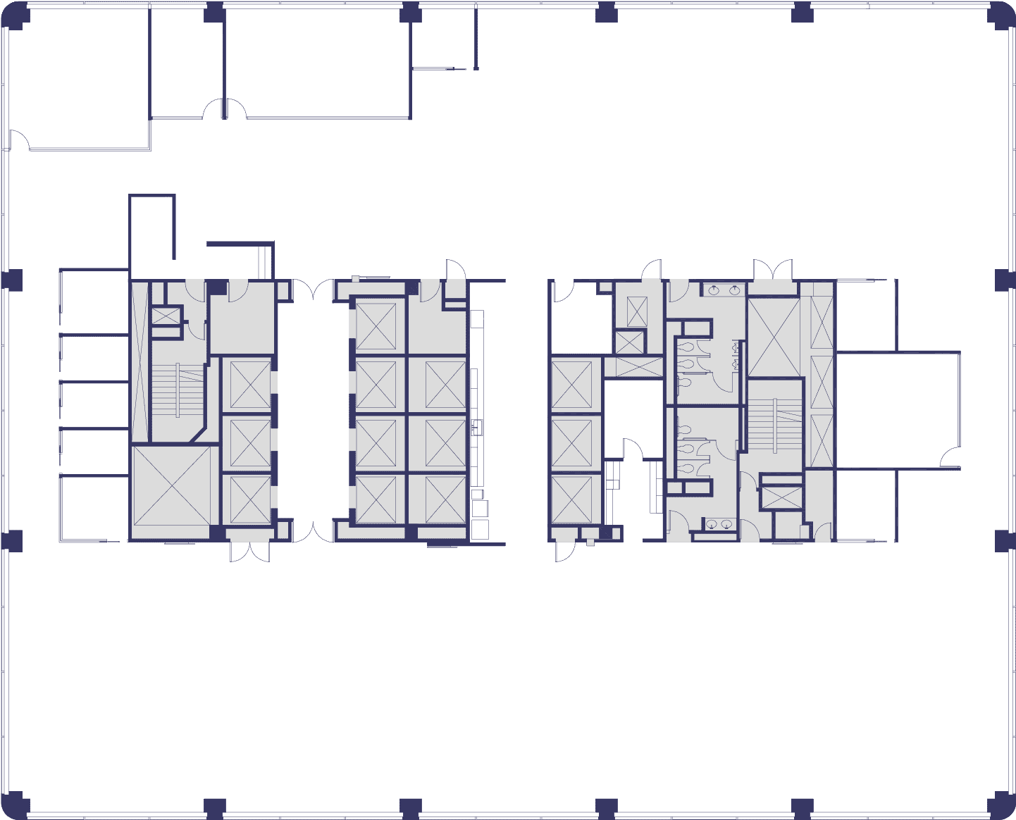 Floor 18 Suite 1800 As Built Floor Plan
